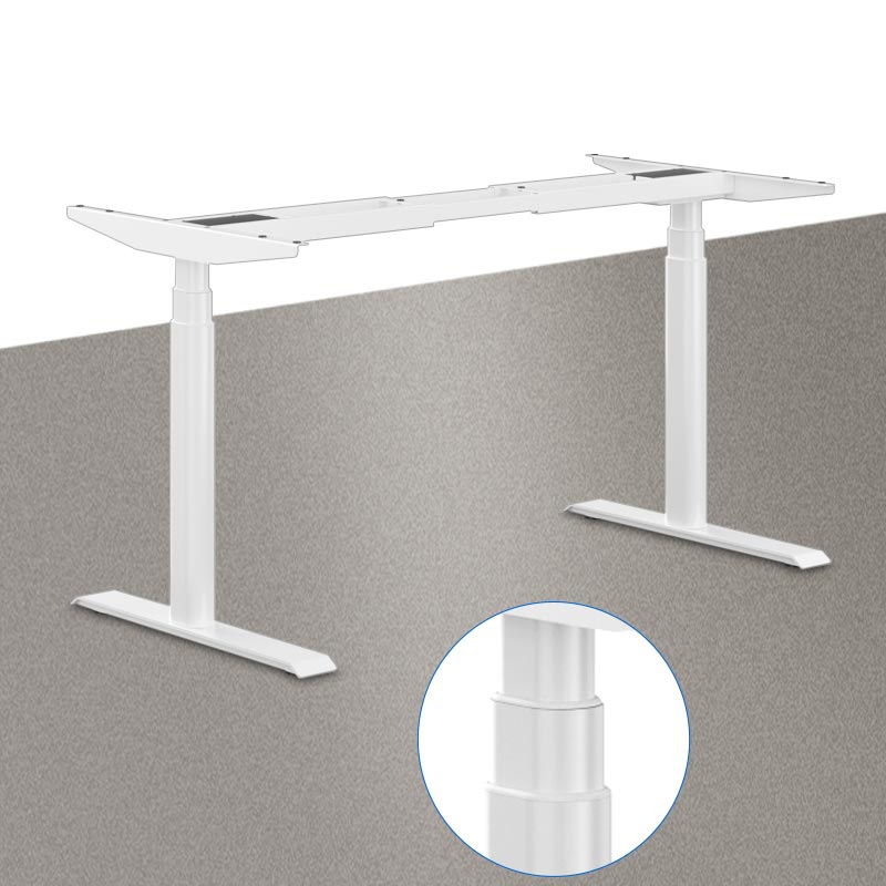 Struttura per scrivania ovale Smart Lift
